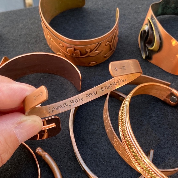 Bundle of 12 Copper Bracelets - Picture 5 of 13